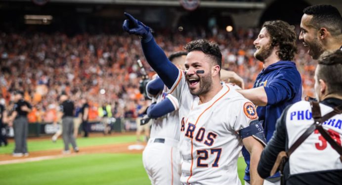 Por primera vez José Altuve se llevó este reconocimiento en las Grandes Ligas