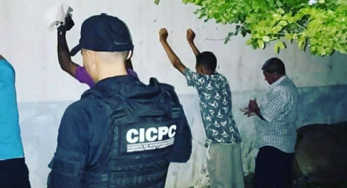 Cicpc capturó a cuatro azotes por hurto de viviendas en Temblador