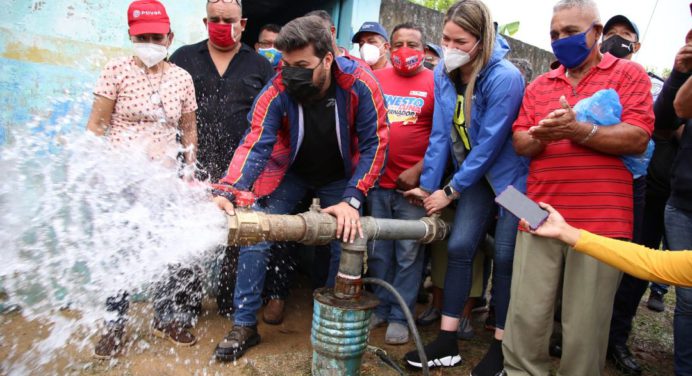 Mejoran suministro de agua a más de 1 millón 100 mil monaguenses