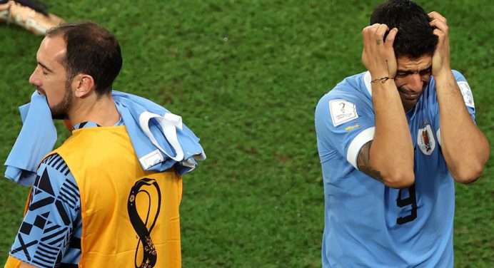 ¡No le alcanzó a los charrúas! Uruguay ganó pero se despide de Qatar 2022