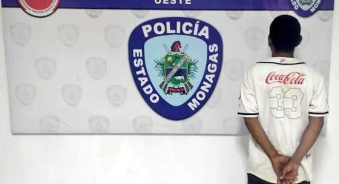 Polimonagas detuvo en Punta de Mata a sujeto solicitado por la justicia