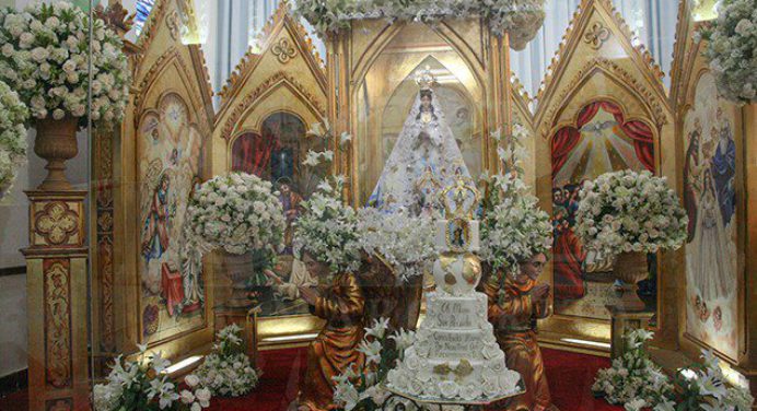 Vallita regresó a su altar en la Basílica Menor
