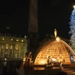 vaticano inaugura nacimiento y enciende su arbol de navidad laverdaddemonagas.com arbolnacimiento 031222