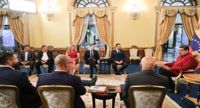 Vea con quién se reunió el presidente Nicolás Maduro