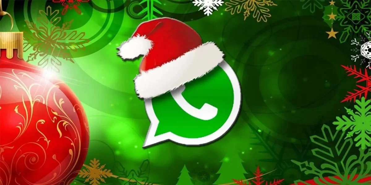 Este es el truco para activar “modo Navidad” en WhatsApp