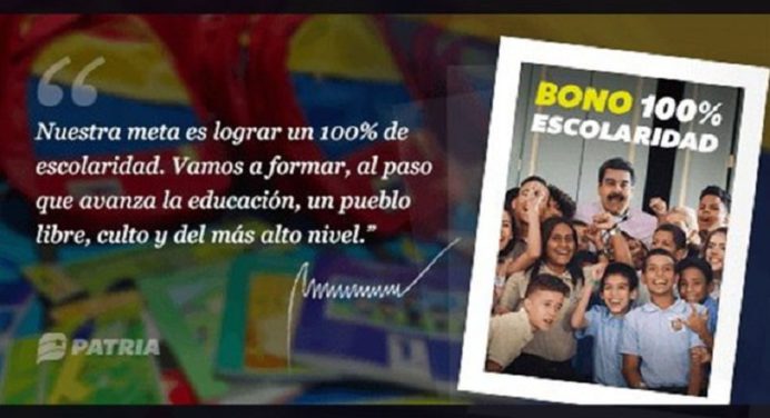 ¡Anótalo! Paso a paso para registrarte y recibir el bono “100% Escolaridad