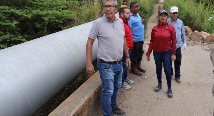 Autoridades de Monagas inspeccionan captación de la planta de agua Mundo Nuevo