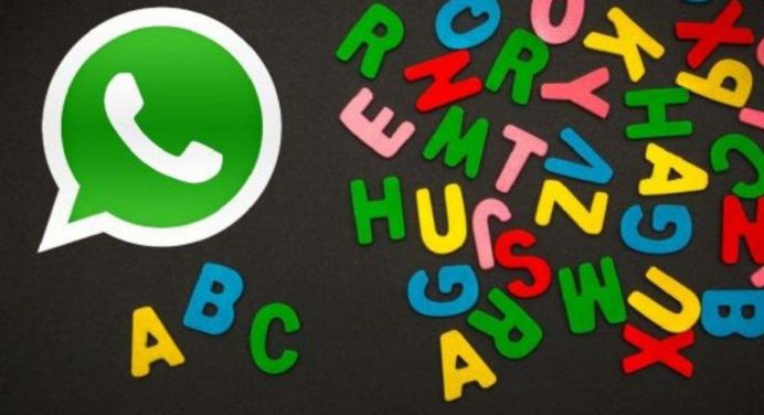 Convierte tu WhatsApp en un arcoíris cambiando de color las letras de tus chats