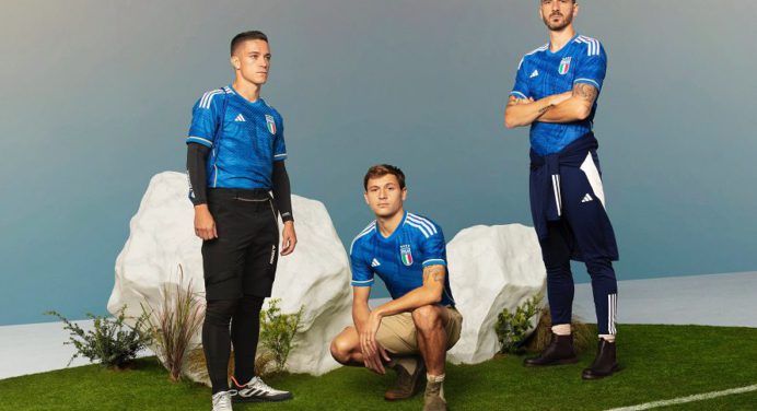 ¡Realizado por Adidas! Italia presentó su nuevo uniforme (+Fotos)