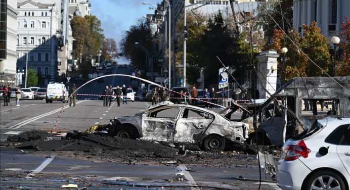 El ejército de Rusia bombardeó varias regiones de Ucrania: al menos un muerto en Kiev