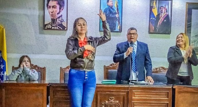 Elizabeth Soto asume como presidenta de la Cámara Municipal de Ezequiel Zamora