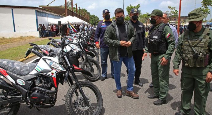 Gobernador de Monagas fortaleció cuerpos de seguridad e incorporó 175 unidades patrulleras