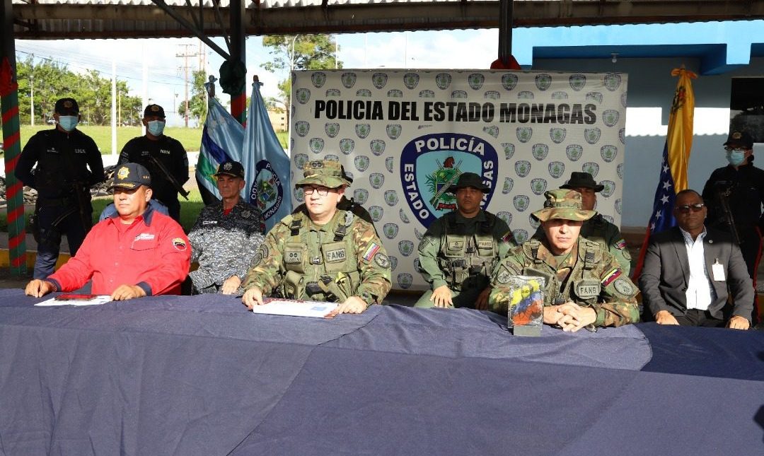 El general de división (FANB) Ernesto Edmundo Pérez Mota, comandante de la Zodi 52 Monagas, destaca la importante disminución de la incidencia delictiva en el estado en el año 2022