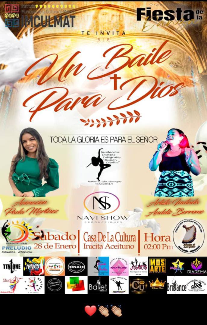 la casa de la cultura engalana un baile para dios laverdaddemonagas.com whatsapp image 2023 01 27 at 4.12.29 pm