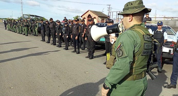 Zodi Monagas despliega 180 efectivos durante este fin de semana en La Cruz