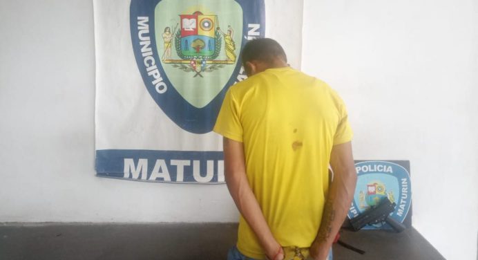 Durante persecución Polimaturín capturó a un sujeto en la avenida Libertador