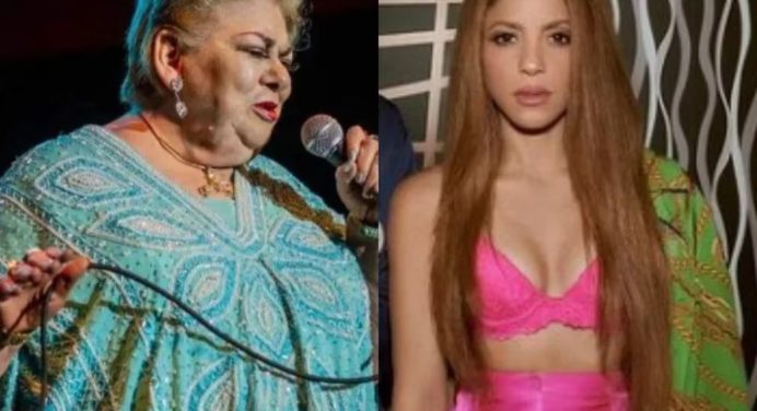 Shakira recibe apoyo de Paquita, la de «rata de dos patas»