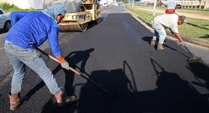 Plan de bacheo instaló 50 toneladas de asfalto en tres puntos viales de Maturín