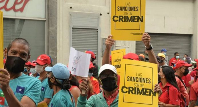 Más de 20 marchas salen hoy en todo el país en rechazo a las sanciones