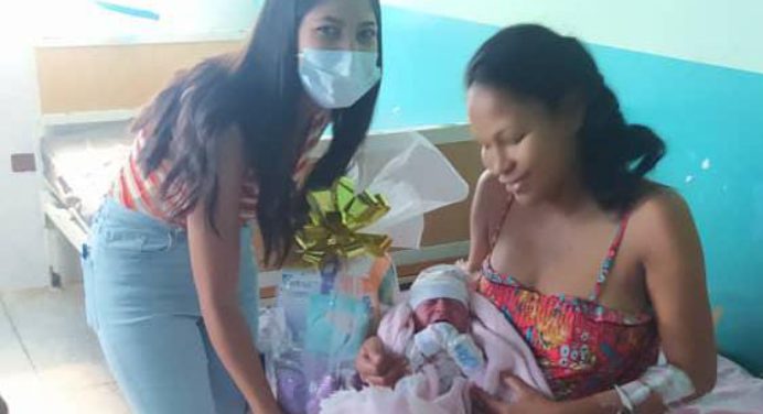 Rosmari es la primera bebé del 2023 nacida en el municipio Uracoa