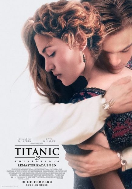 Titanic vuelve a las salas de cines por su 25 aniversario