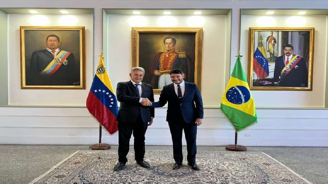 Venezuela recibe al nuevo Encargado de Negocios de Brasil