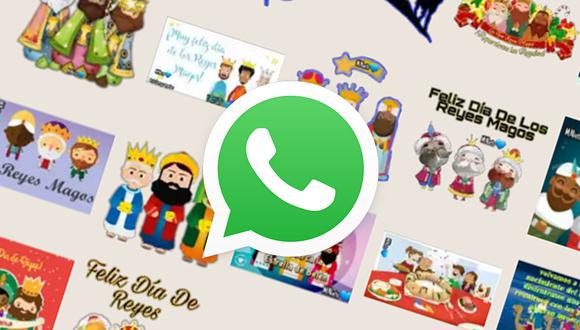 WhatsApp: cómo descargar stickers por el Día de Reyes Magos
