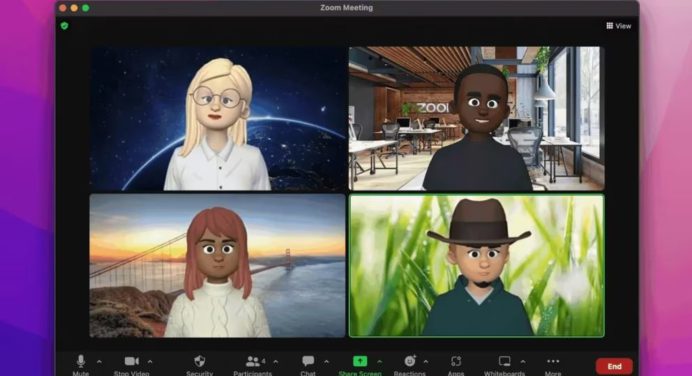 Zoom agrega avatares personalizados y nuevas funciones para videollamadas