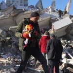 Los niños están siendo atendidos tras los terremotos en Turquía y Siria