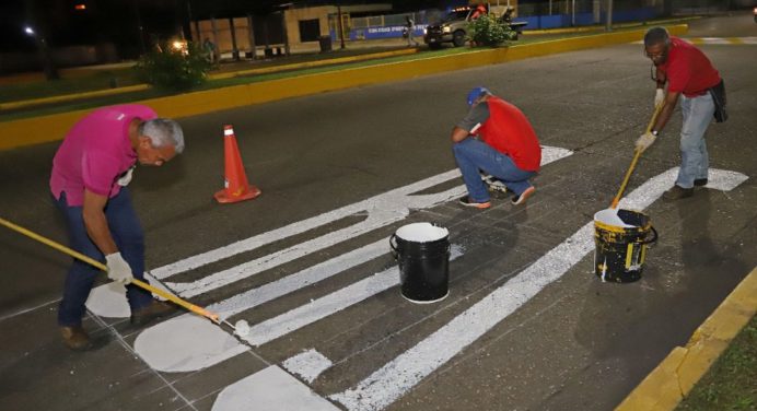 Ana Fuentes le cambió el rostro a Maturín en 2022 con demarcación, asfaltado y señalización