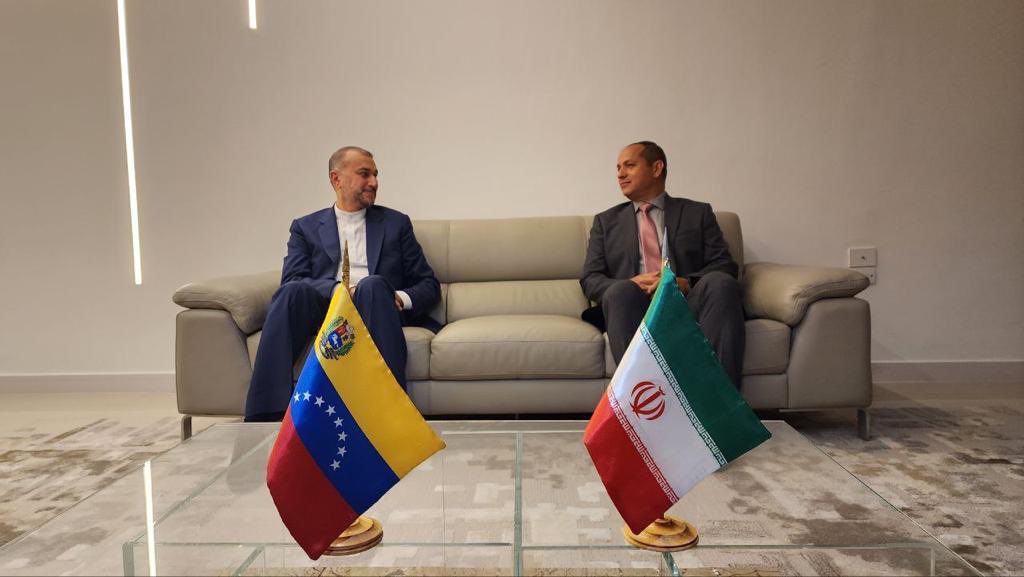 Canciller de Irán llegó a Venezuela para reunirse con autoridades del Gobierno nacional