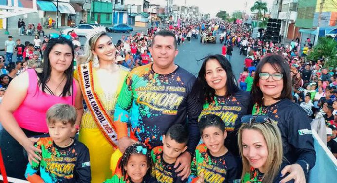 Colorido, creatividad y entusiasmo arropó el primer desfile de Carnaval en Punta de Mata