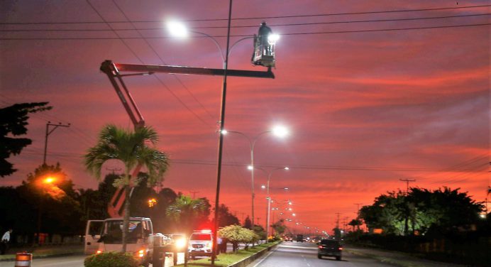 Con 16 mil luminarias Alcaldía de Maturín renovó sistema de alumbrado público en 2022