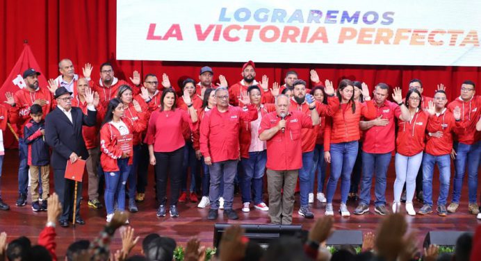 Diosdado Cabello orientó a la nueva estructura del PSUV a construir la victoria del 2024
