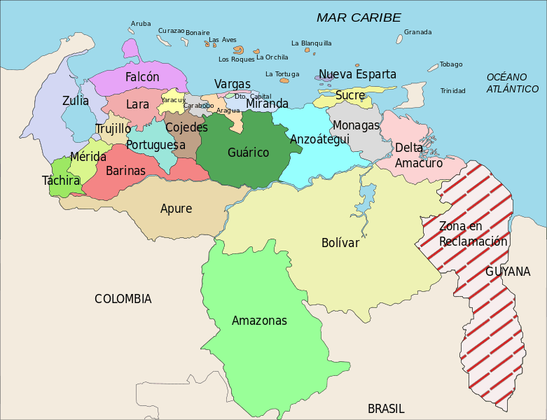 El territorio Esequibo pertenece a Venezuela históricamente