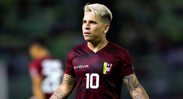 ¡Lamentable! Yeferson Soteldo se lesiona a un mes de las eliminatorias