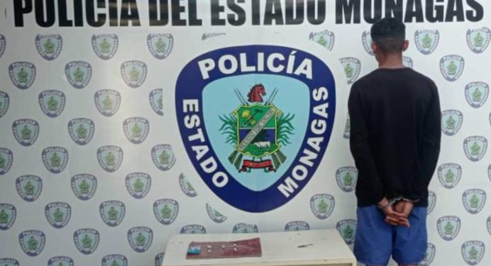 Polimonagas detuvo en La Puente a sujeto con presunta droga