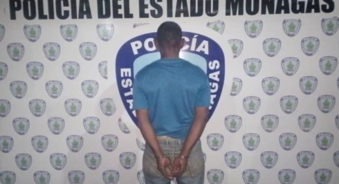 Detienen en Jusepín a alias «El Piruco» por agredir a otro sujeto y causarle hematomas