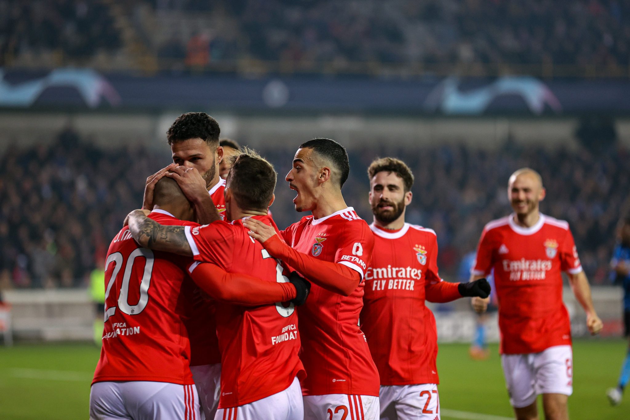 Benfica se quedó con la victoria este miércoles