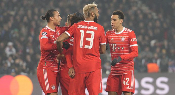 Champions League: Bayern Múnich derrotó al PSG en la ida de los octavos de final