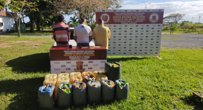 GNB desarticuló en Maturín el GEDO «Los delivery de la gasolina»