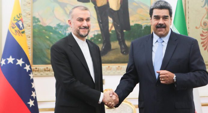 Presidente Nicolás Maduro y canciller de Irán revisan proyectos petroleros y de defensa