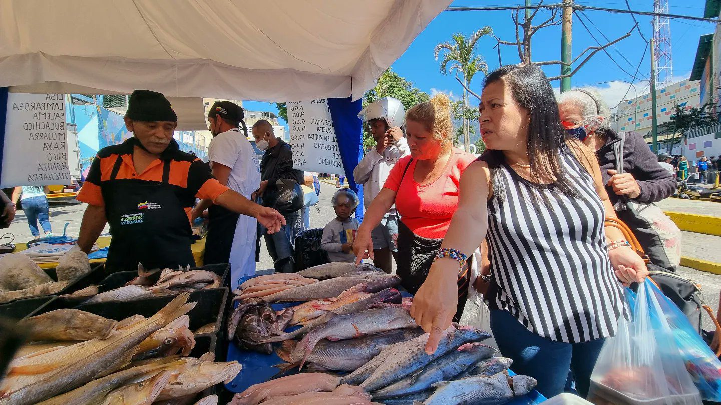 Este fin de semana se distribuyeron 45.000 kilos de especies de pescado
