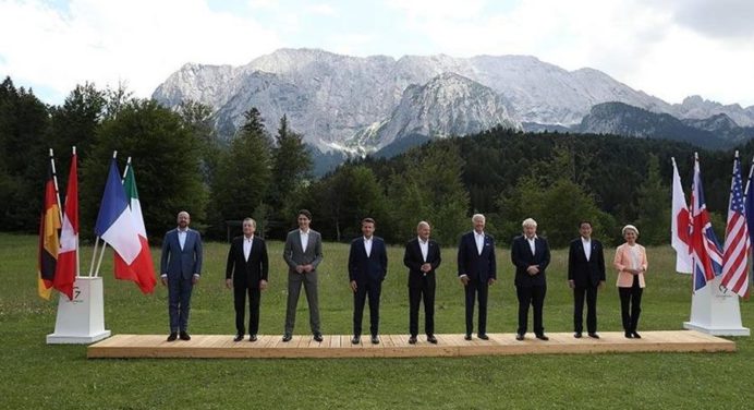 G7 se reúne este viernes para ratificar su apoyo a Ucrania G7