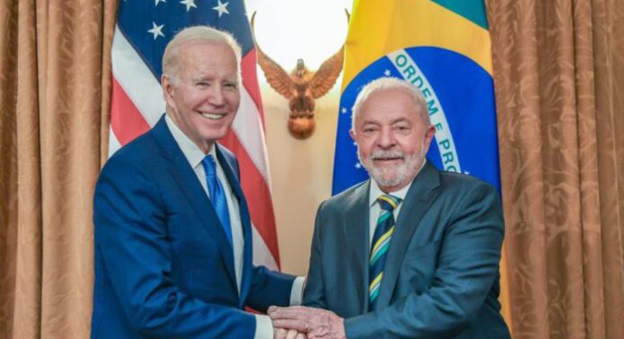 Lula plantea a Biden poner fin a la guerra en Ucrania