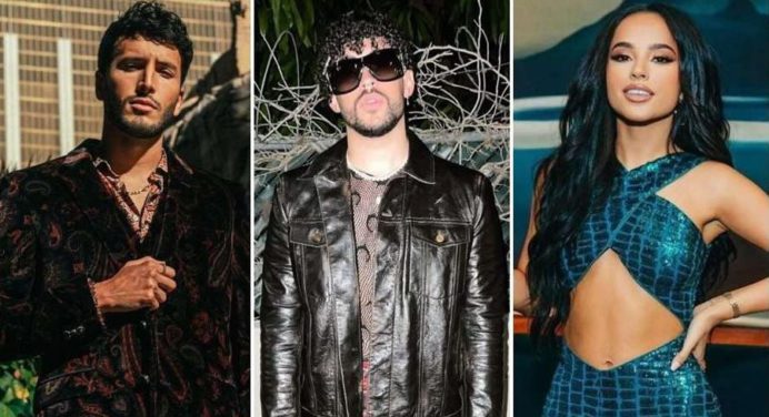 Sebastián Yatra, Bad Bunny y Becky-G figuran como favoritos al Premio Lo Nuestro