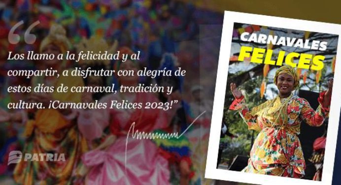 ¡Toma nota! Sistema Patria entrega hoy 22 de febrero a los rezagados del Bono Carnavales Felices