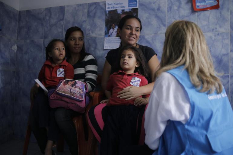 La Unicef en Venezuela emprende un nuevo programa