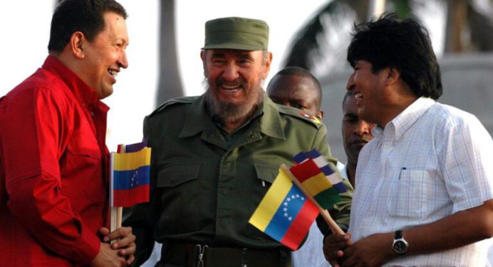 Evo Morales en Caracas: El mejor homenaje a Chávez es ser antiimperialistas