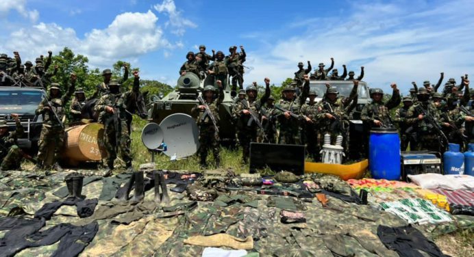 FANB incautó más de 12 toneladas de drogas en la Operación «Relámpago del Catatumbo»